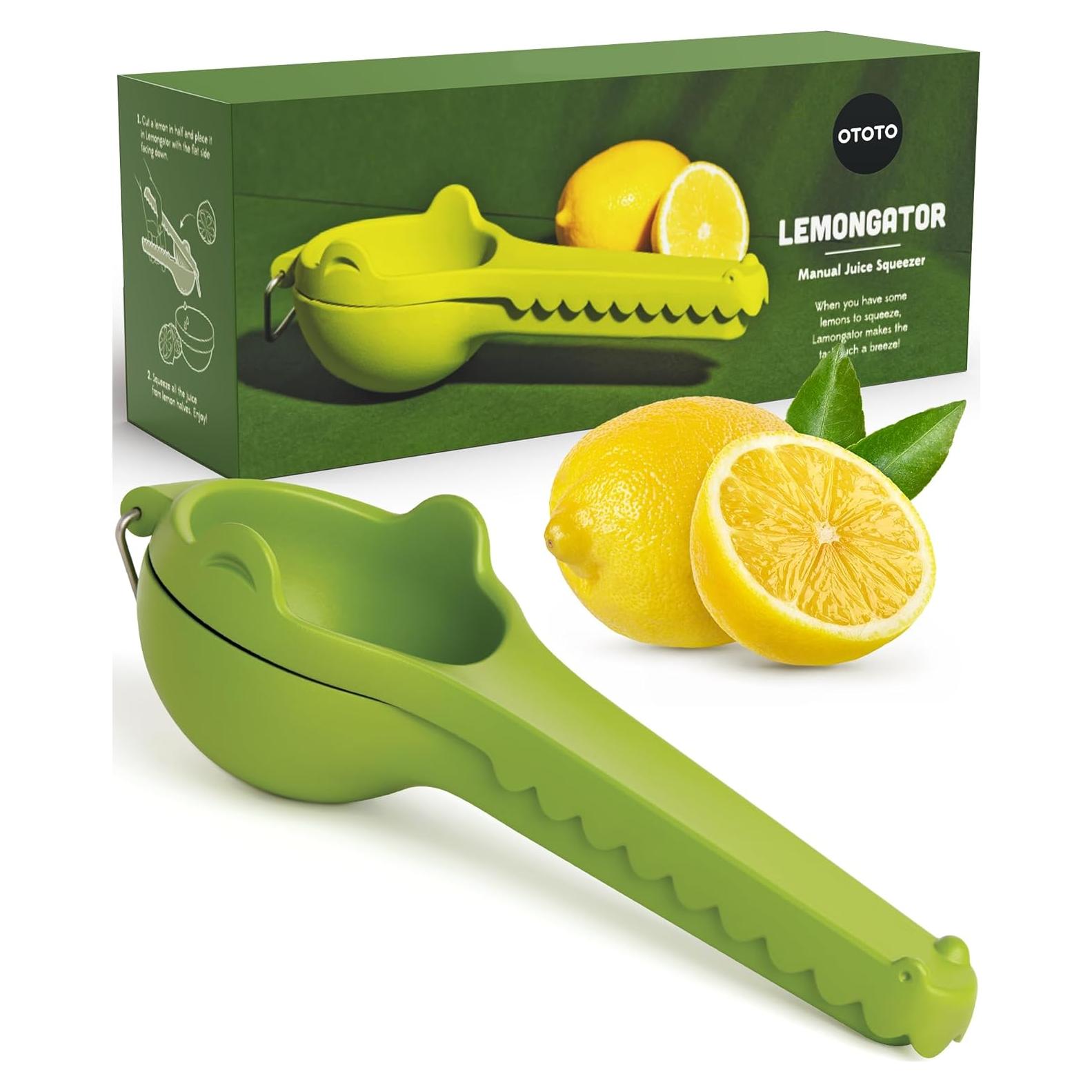 Exprimidor de Limón Cocodrilo OTOTO - Prensa Manual de Cítricos