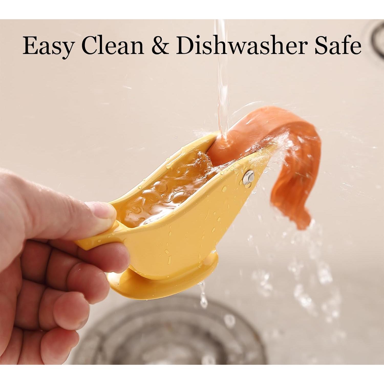 Exprimidor de Limón Manual Domonic Home Amarillo Ergonómico