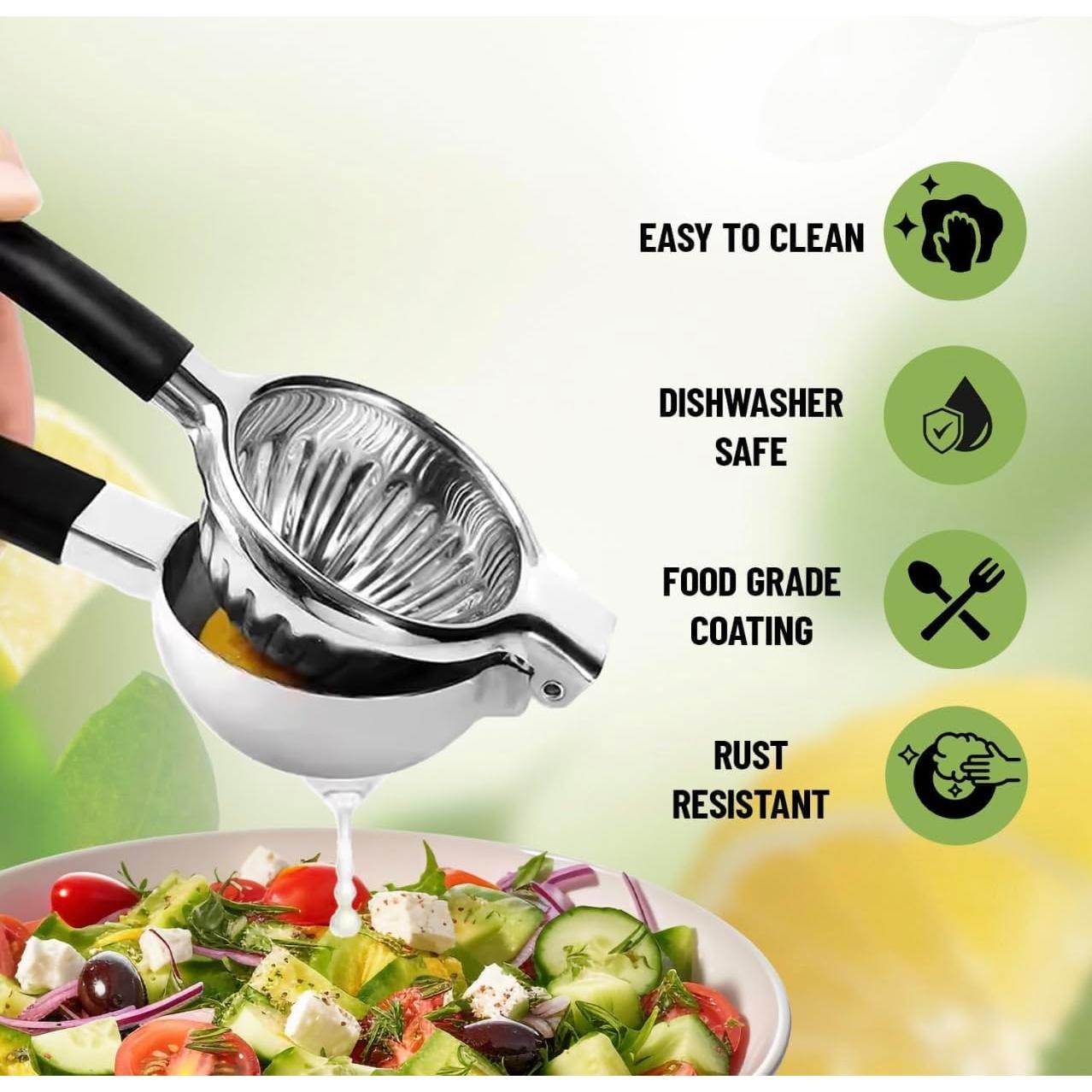 Exprimidor Manual de Cítricos Tuiswo Acero Inoxidable 0.5L