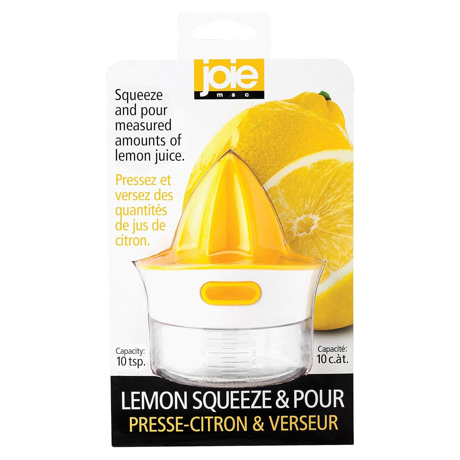 Exprimidor y Vertedor de Limón Joie Amarillo 29.57ml
