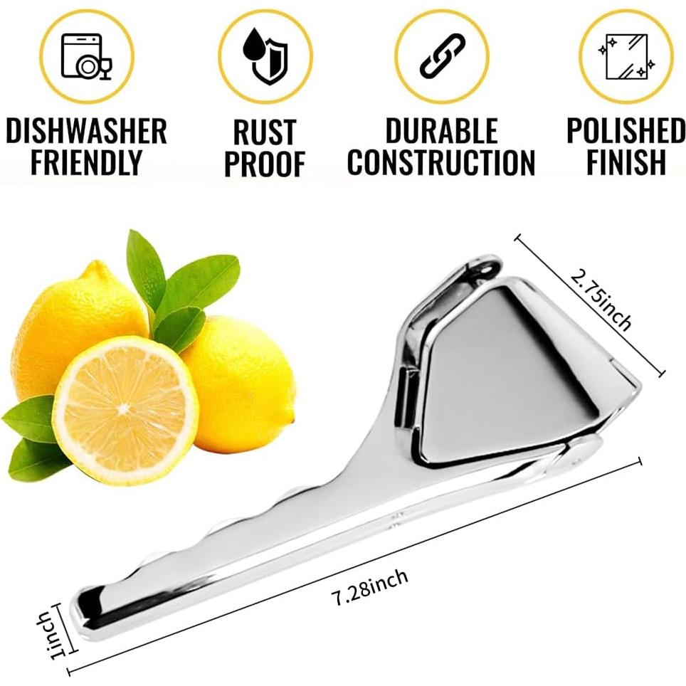 Exprimidor Manual de Limón Dattecat D-LMQ001 Acero Inoxidable