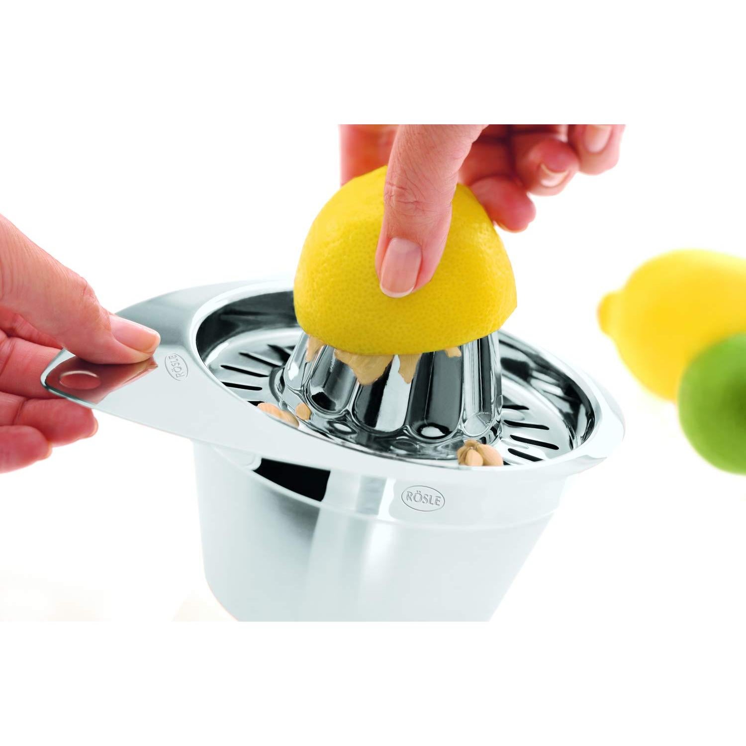 Exprimidor Manual de Acero Inoxidable Rösle 12802 para Cítricos