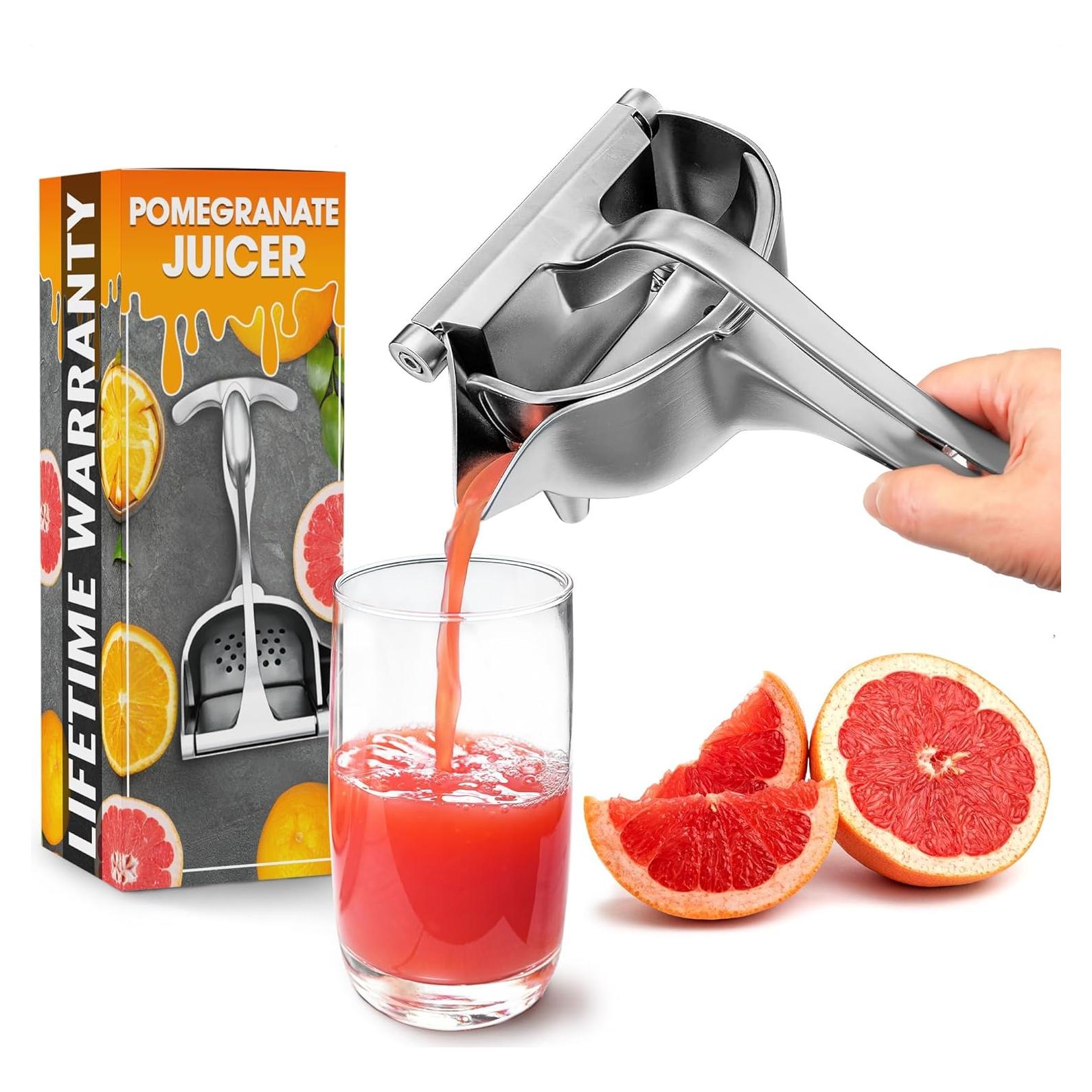 Exprimidor Manual de Aluminio LEGLO - Extractor de Jugo de Frutas