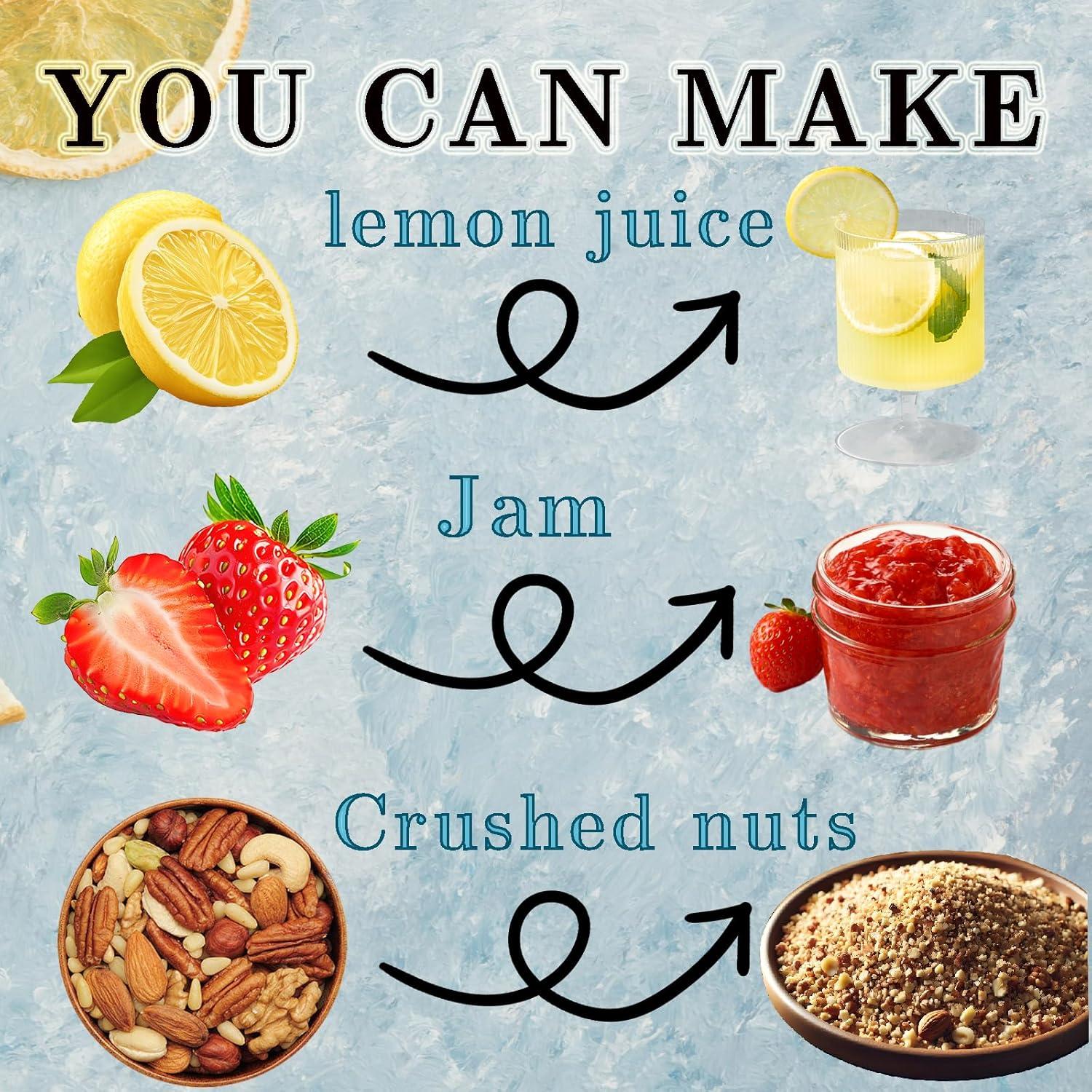 Exprimidor Manual Dsyisvia de Limón y Naranjas, Acero Inoxidable