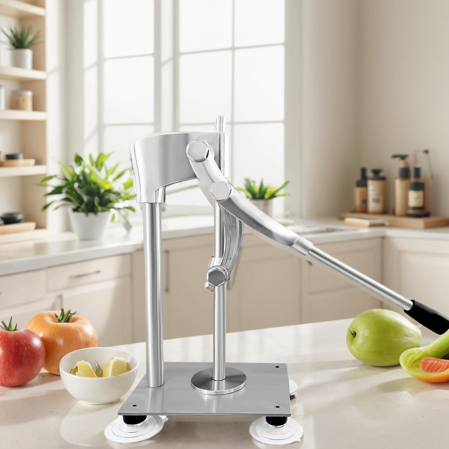 Exprimidor Manual Dsyisvia de Limón y Naranjas, Acero Inoxidable