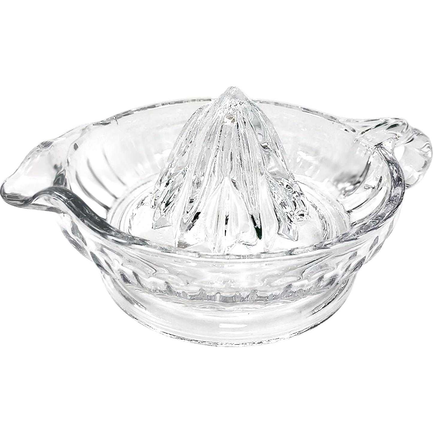 Exprimidor Manual de Vidrio TableCraft H223 15.24 cm Vintage