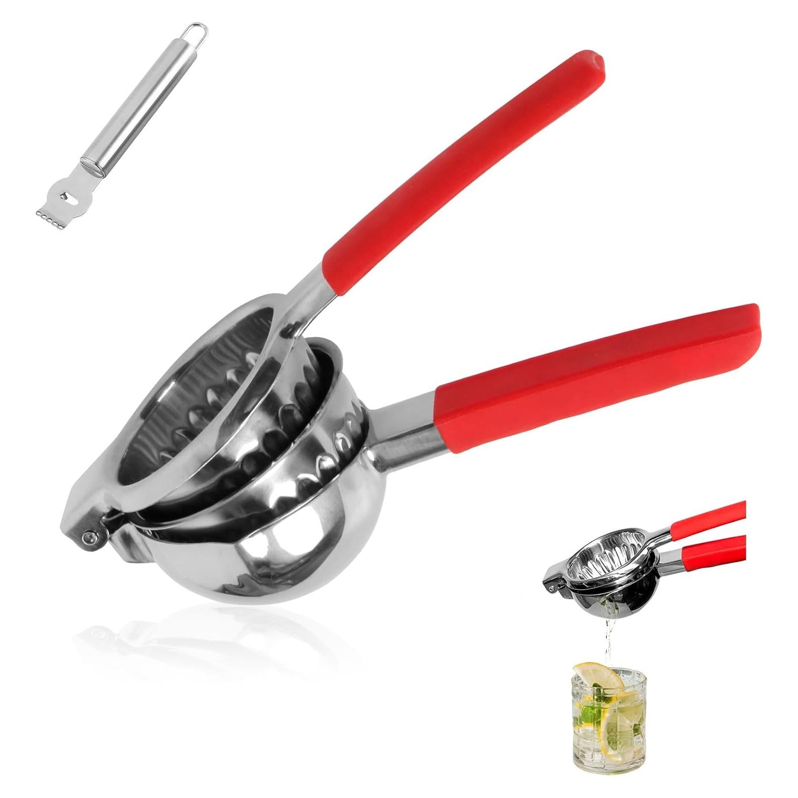 Exprimidor Manual de Limón Acero Inoxidable NomadSphere 22.86 cm