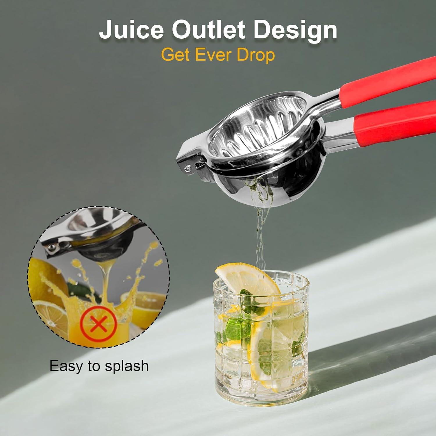 Exprimidor Manual de Limón Acero Inoxidable NomadSphere 22.86 cm