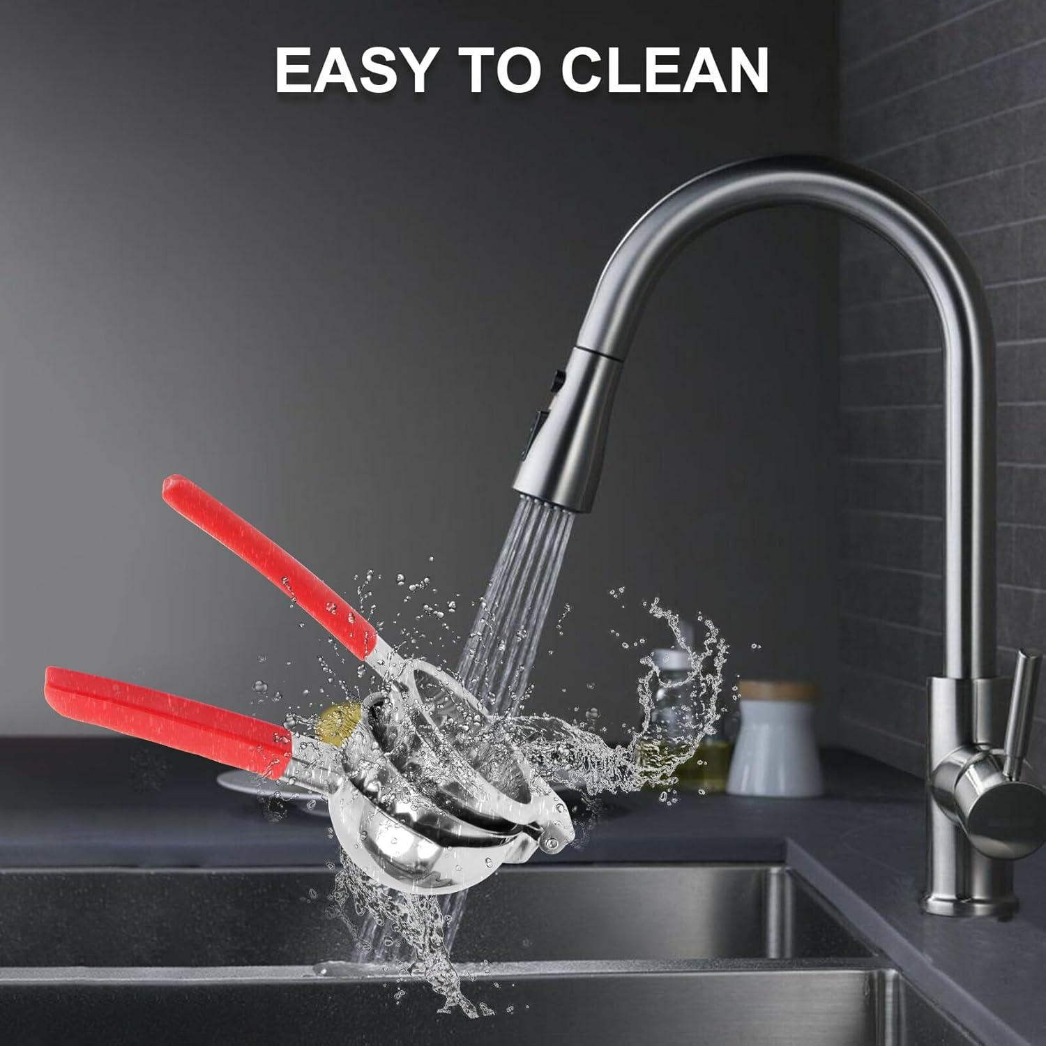 Exprimidor Manual de Limón Acero Inoxidable NomadSphere 22.86 cm