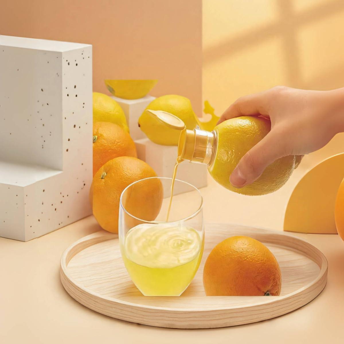 Exprimidor de Limón Acmeipeio Manual con Filtro y Tapa