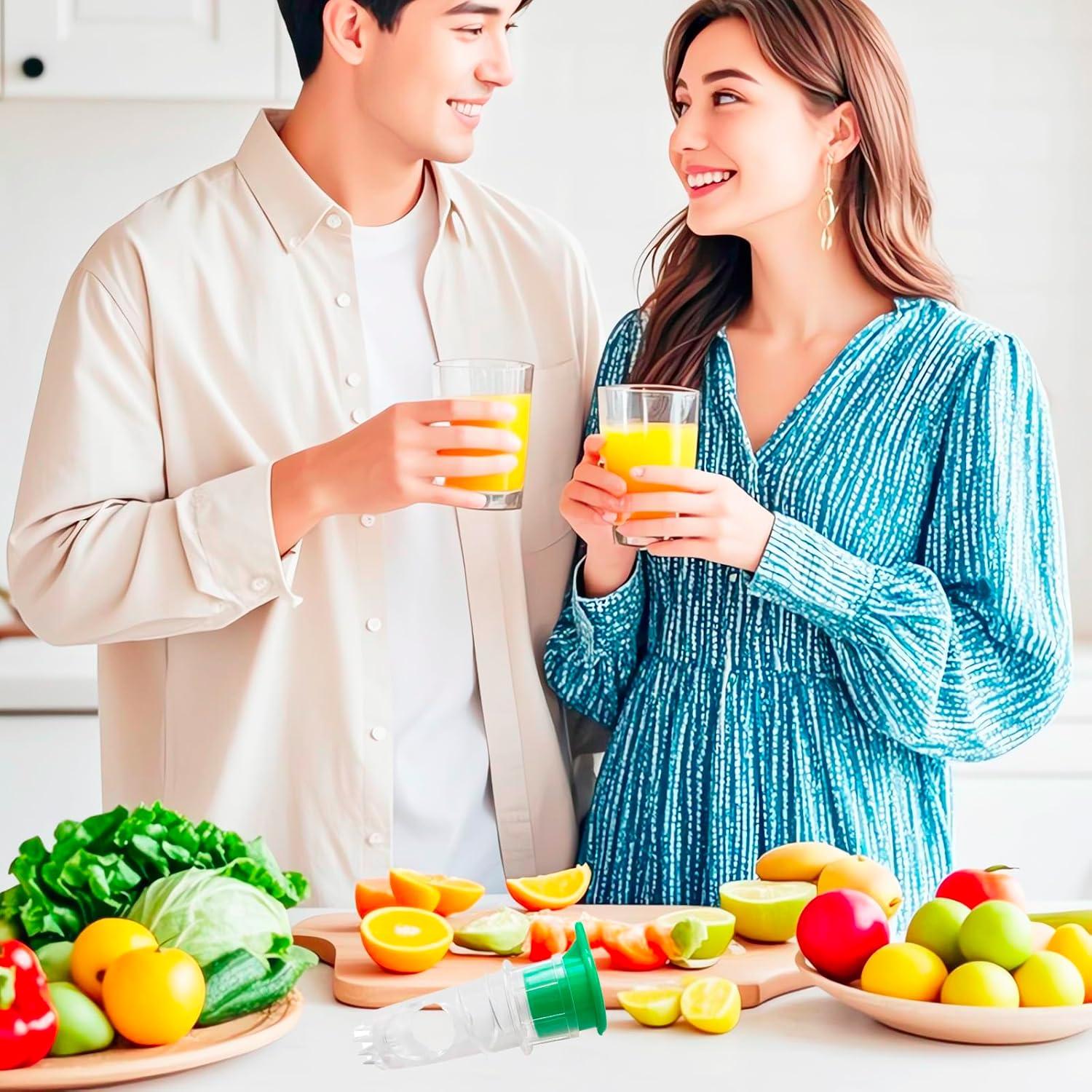 Exprimidor de Limón Acmeipeio Manual con Filtro y Tapa