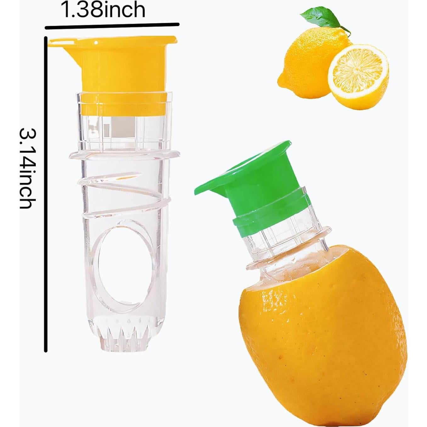 Exprimidor de Limón Acmeipeio Manual con Filtro y Tapa