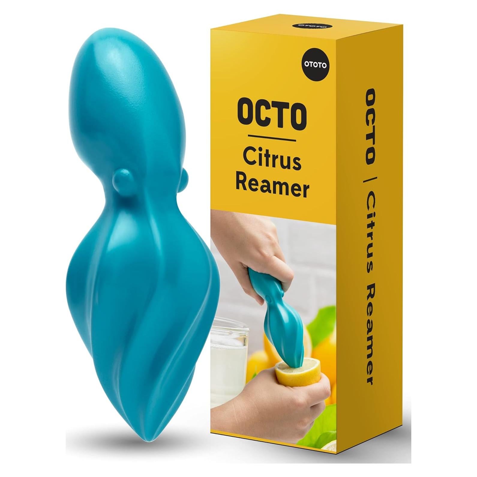 Exprimidor Manual de Limón OTOTO OCTO - Libre de BPA, Apto Lavavajillas