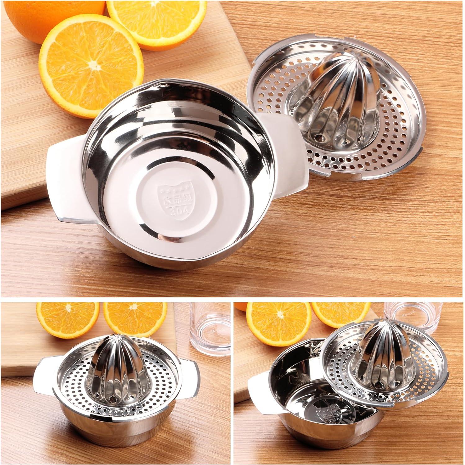 Exprimidor Manual de Limón KINMINGZHU Acero Inoxidable 17cm