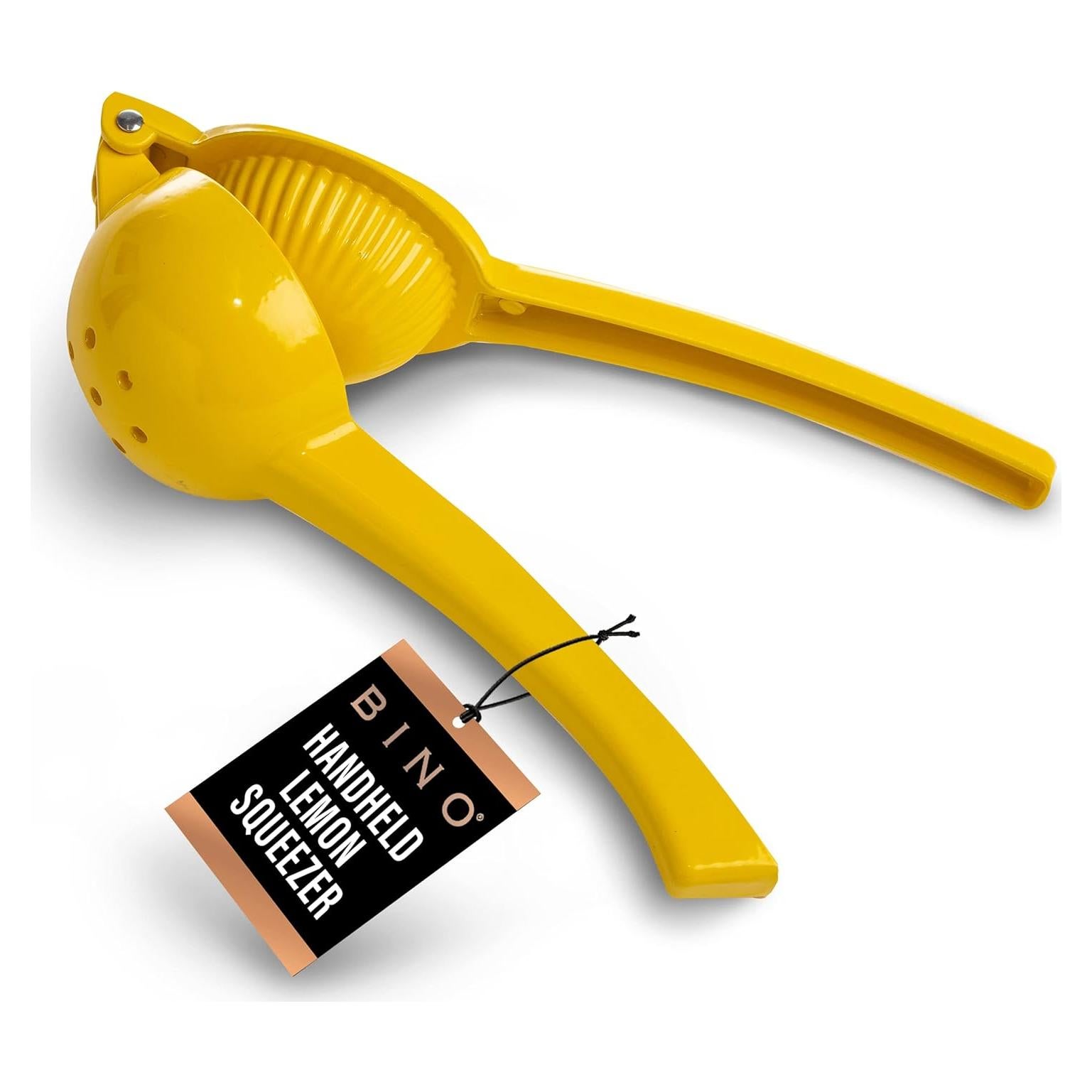 Exprimidor de Limón BINO de Aluminio Amarillo 0.5L Manual
