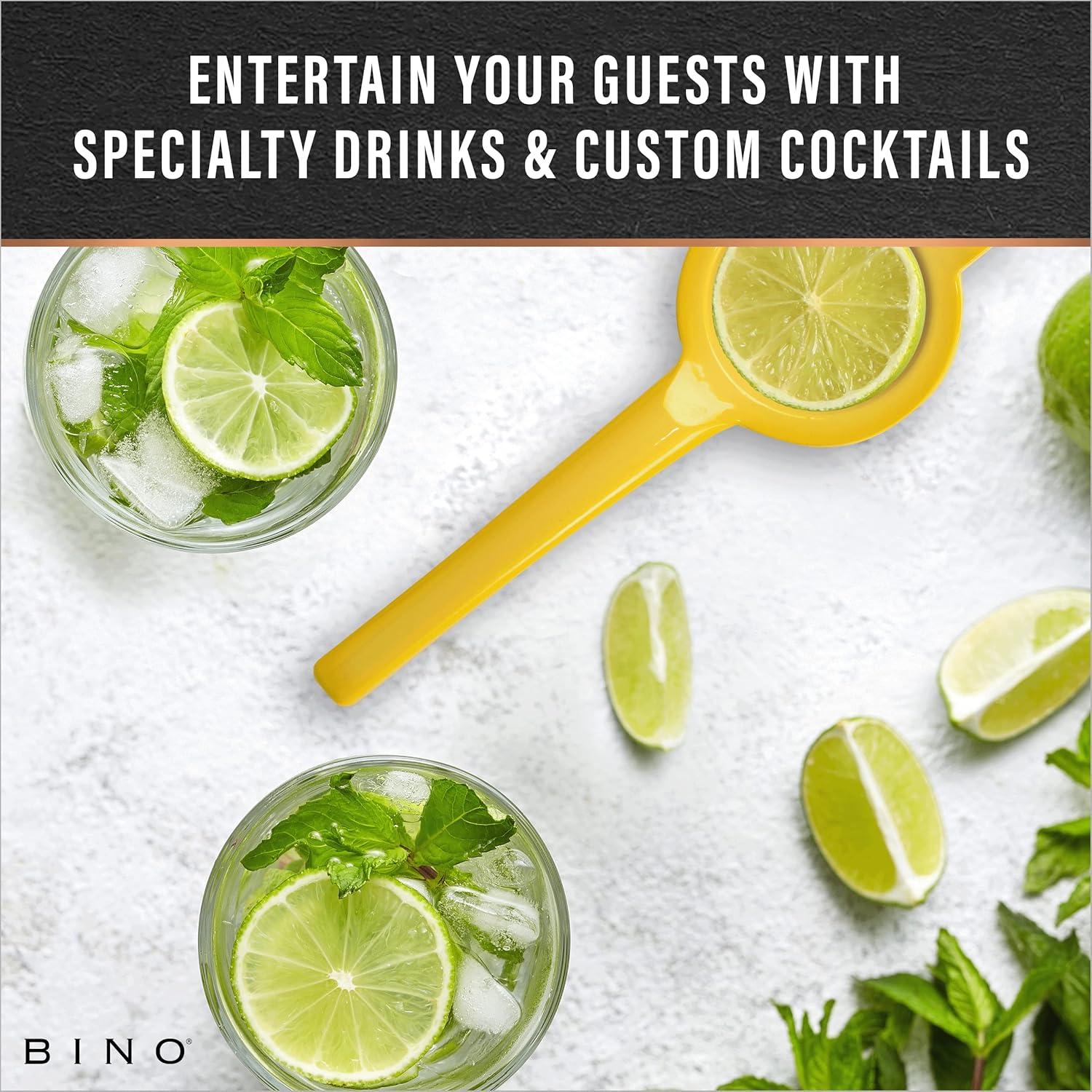 Exprimidor de Limón BINO de Aluminio Amarillo 0.5L Manual