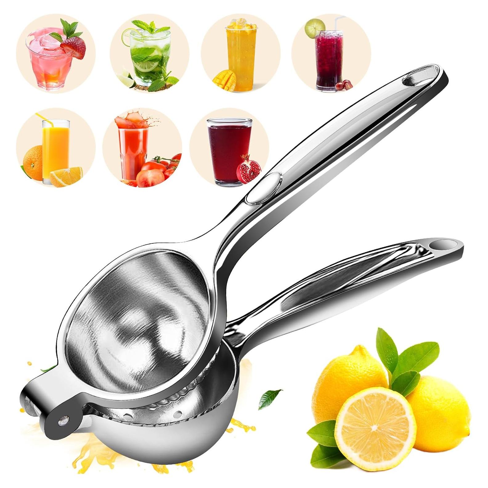 Exprimidor Manual de Limón GIUOIDUO Acero Inoxidable 7 cm