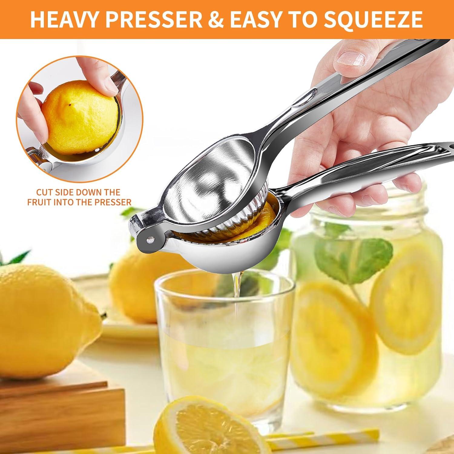 Exprimidor Manual de Limón GIUOIDUO Acero Inoxidable 7 cm