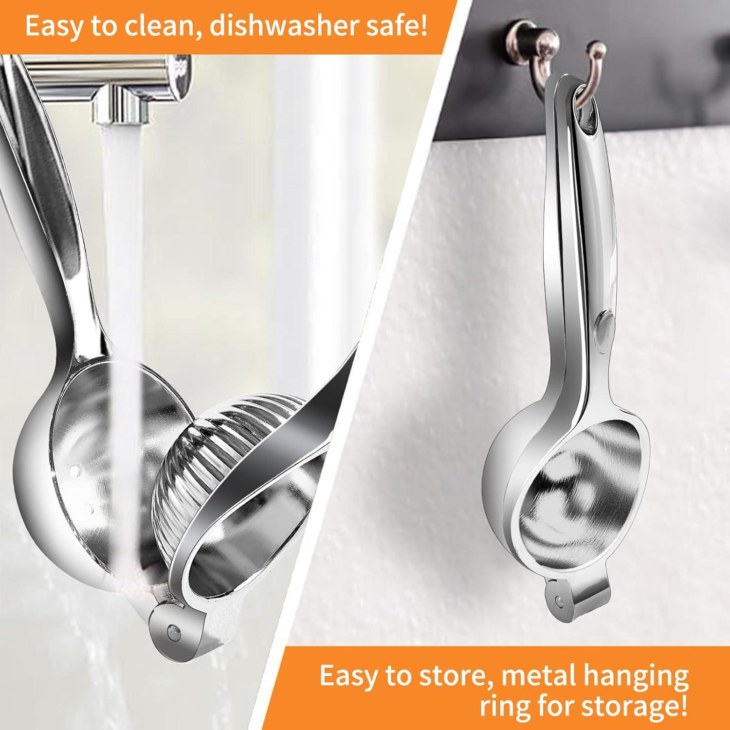 Exprimidor Manual de Limón GIUOIDUO Acero Inoxidable 7 cm