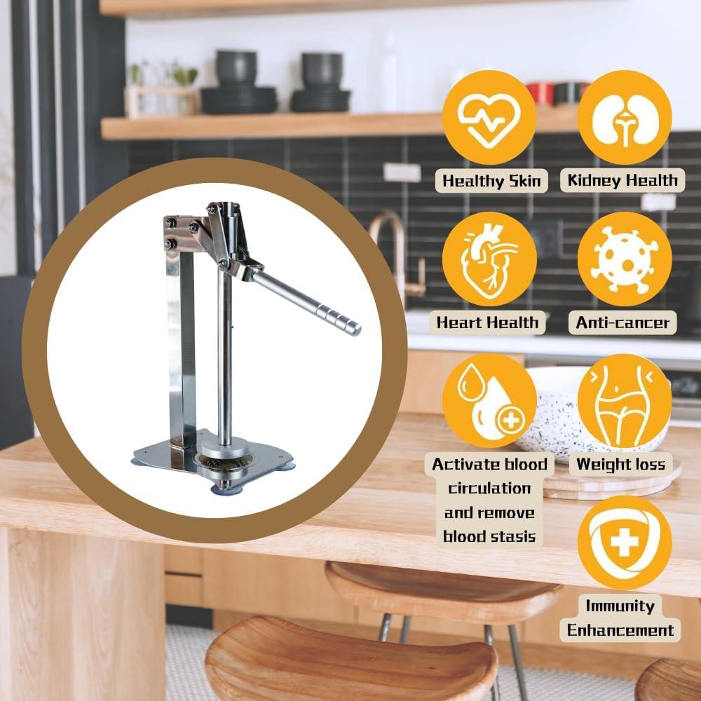 Prensador Manual de Limón Hojioyi de Acero Inoxidable 20cm