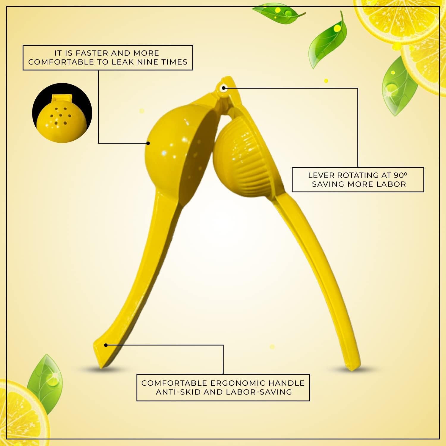 Exprimidor Manual de Cítricos NAWAZJEE 1L Acero Inoxidable