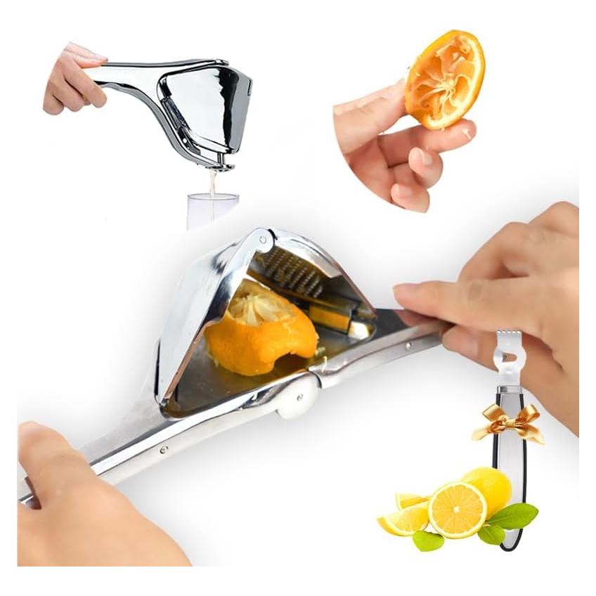 Exprimidor Manual de Cítricos Aoocan de Acero Inoxidable 0.56 kg