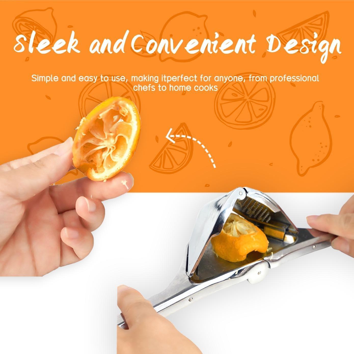 Exprimidor Manual de Cítricos Aoocan de Acero Inoxidable 0.56 kg