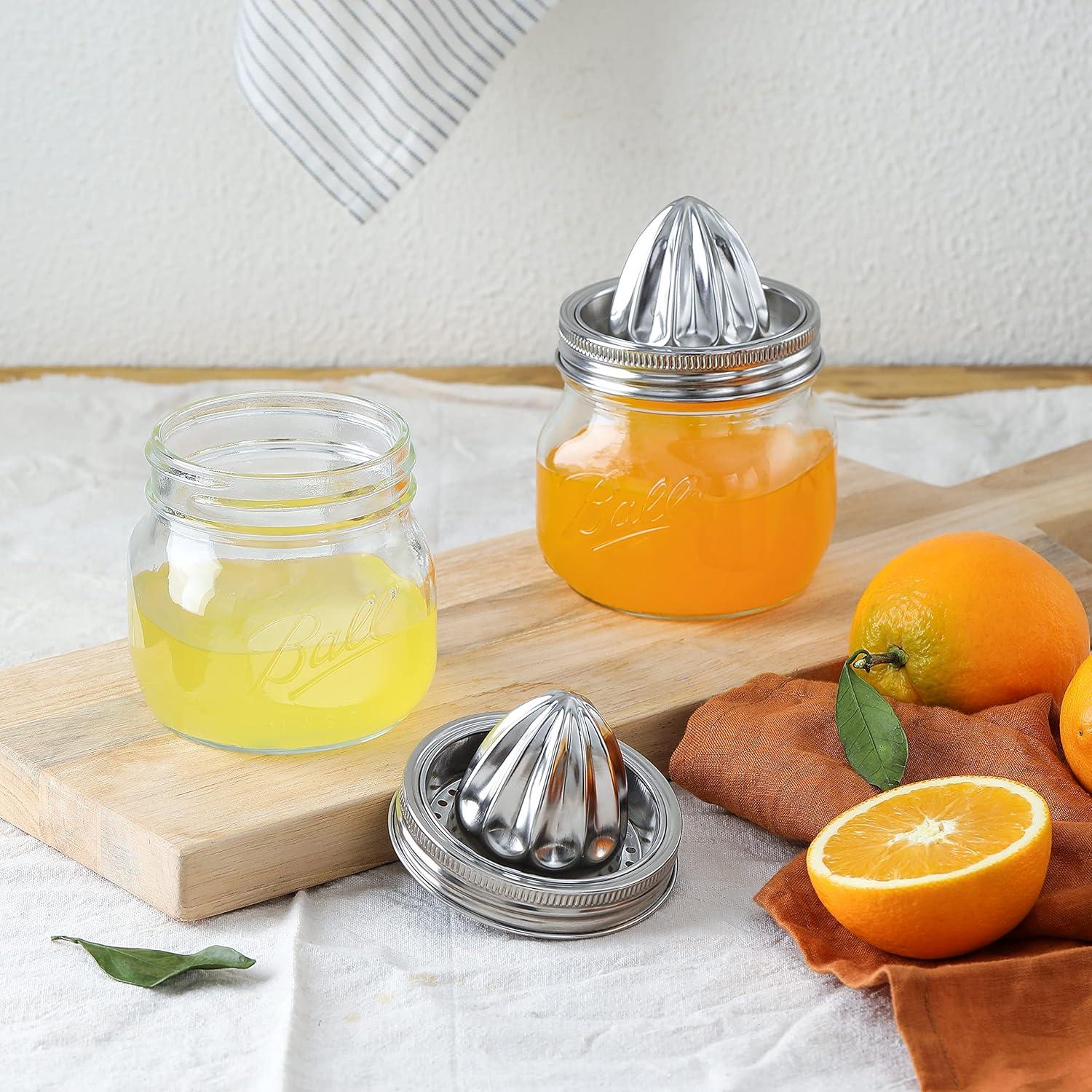 Exprimidor Manual de Limón Hyperspace + Tarros de Cristal 473 ml