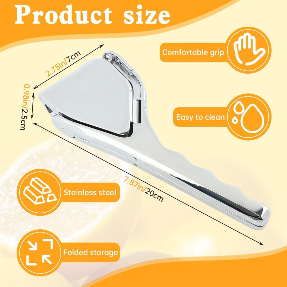 Exprimidor de Limón Manual HOUSEEN LS de Zinc Plegable 20cm