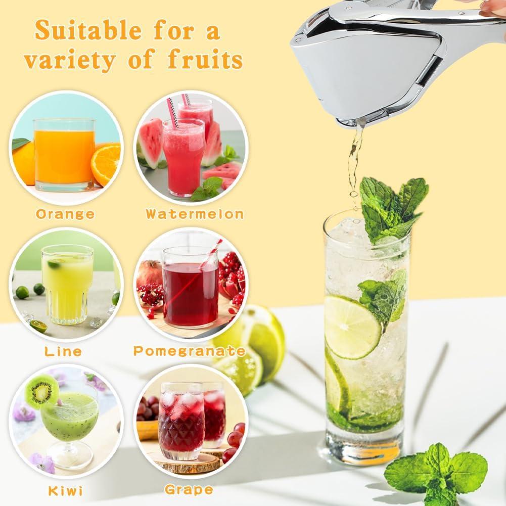 Exprimidor de Limón Manual HOUSEEN LS de Zinc Plegable 20cm