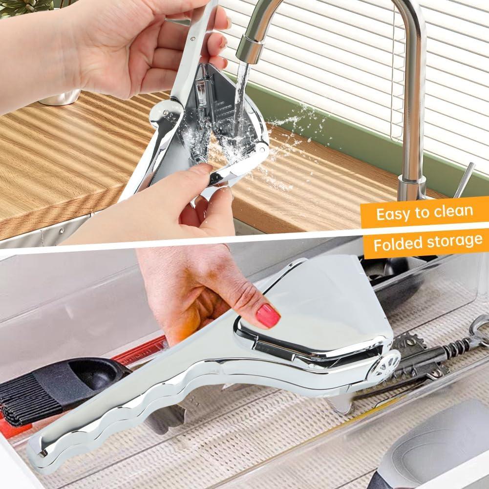 Exprimidor de Limón Manual HOUSEEN LS de Zinc Plegable 20cm