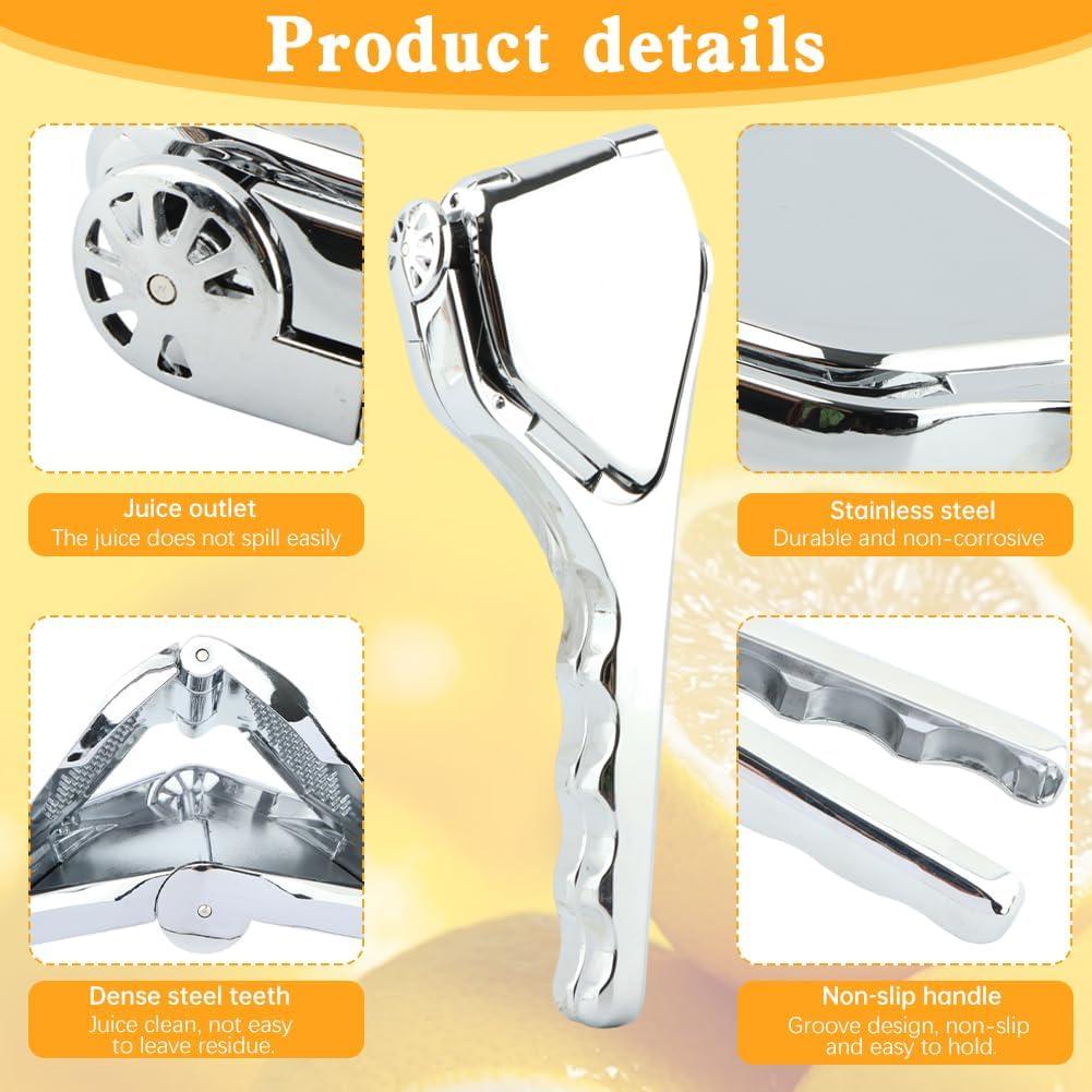 Exprimidor de Limón Manual HOUSEEN LS de Zinc Plegable 20cm