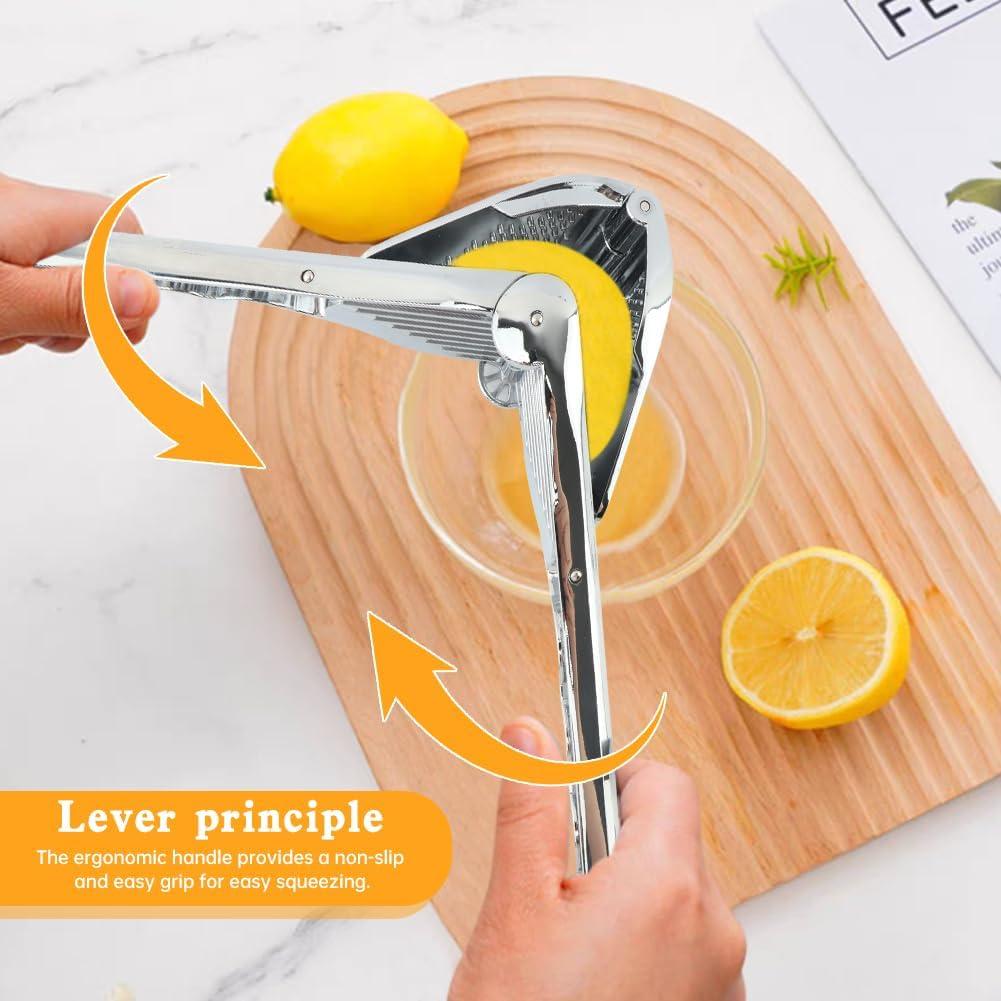 Exprimidor de Limón Manual HOUSEEN LS de Zinc Plegable 20cm