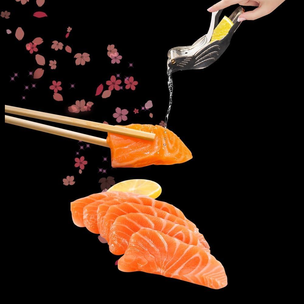 Exprimidor Manual de Acero Inoxidable MayFancy en Forma de Pájaro