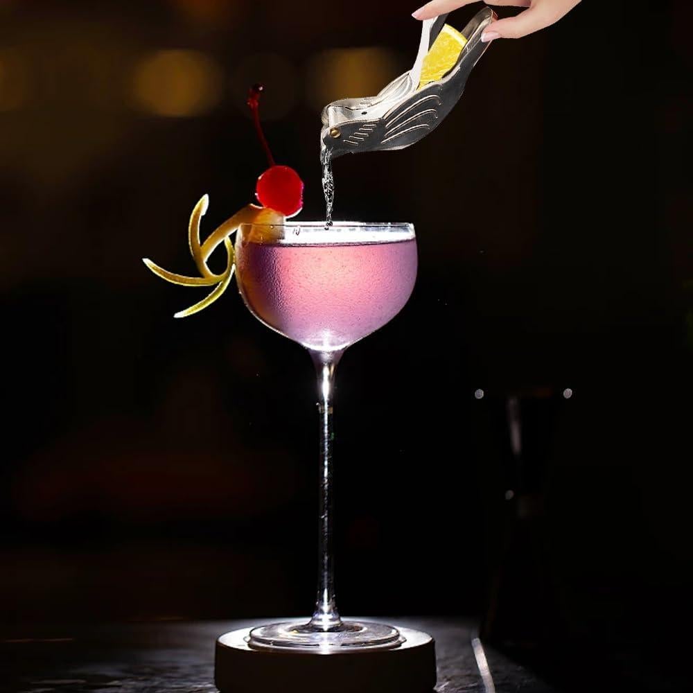 Exprimidor Manual de Acero Inoxidable MayFancy en Forma de Pájaro