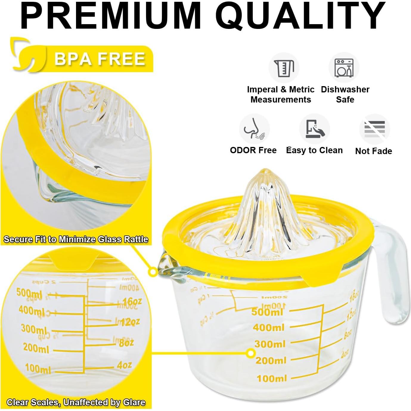 Exprimidor Manual de Cítricos Cartman RY2501 Amarillo