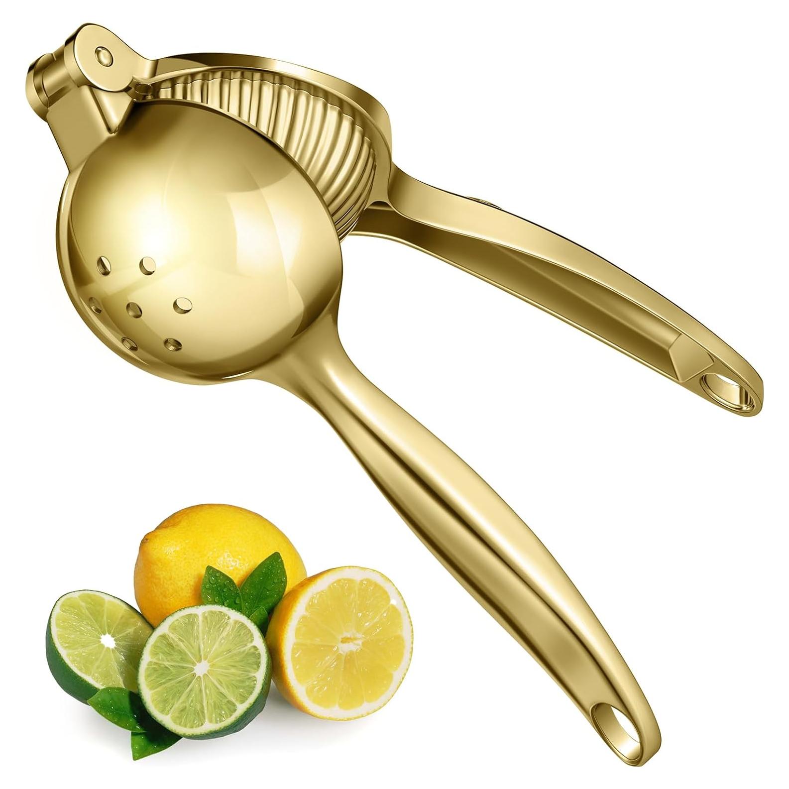 Exprimidor de Limón Sopito Dorado de Alta Resistencia 390g