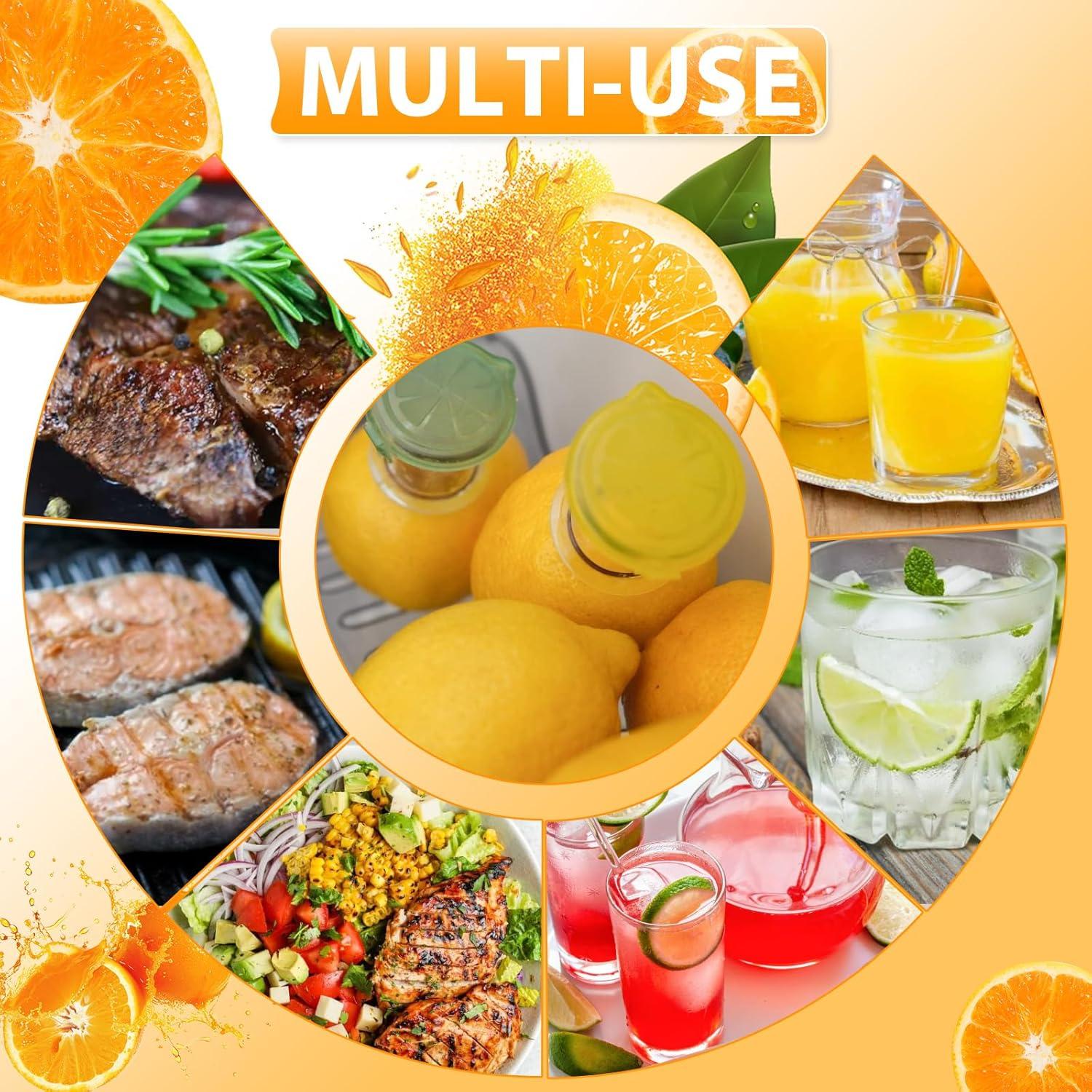 Exprimidor de Limón Manual Rexibuz Compacto 2 Unidades Verde Amarillo