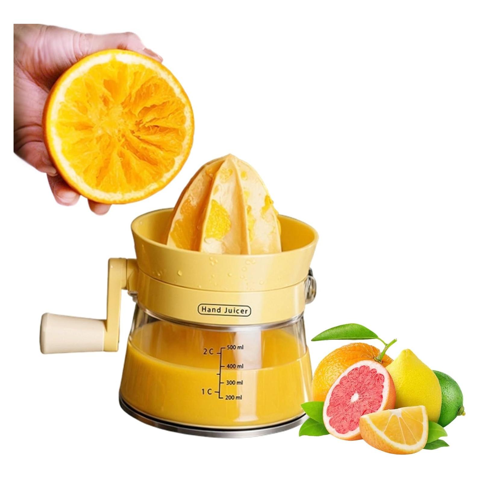 Exprimidor Manual MIUVA de Cítricos 500ml - Mango Ergonómico