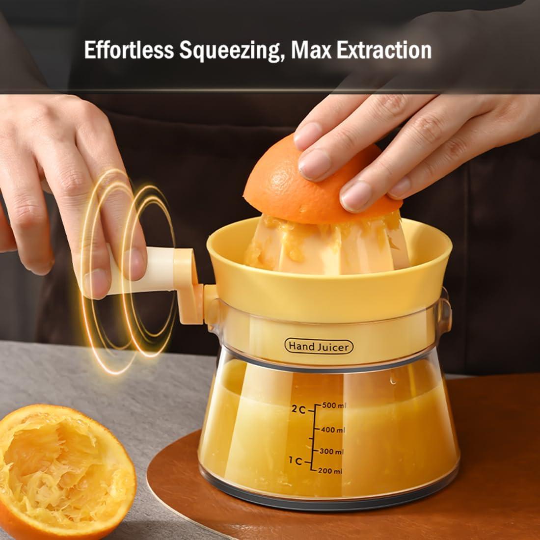 Exprimidor Manual MIUVA de Cítricos 500ml - Mango Ergonómico