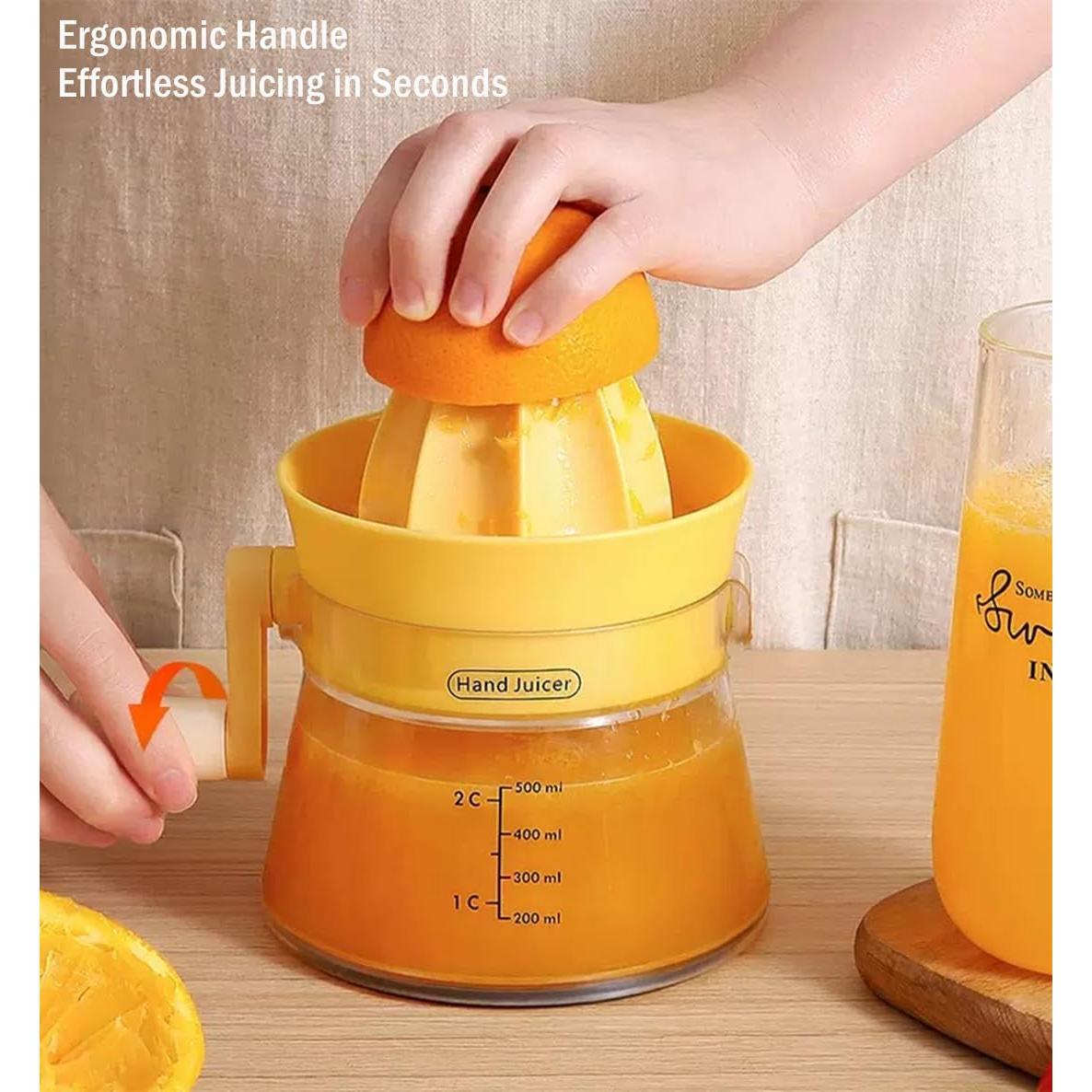 Exprimidor Manual MIUVA de Cítricos 500ml - Mango Ergonómico