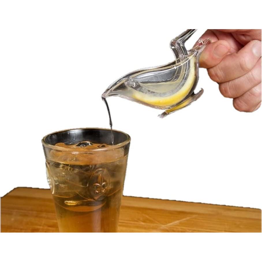 Juego de exprimidor de limón i Kito manual acero inoxidable