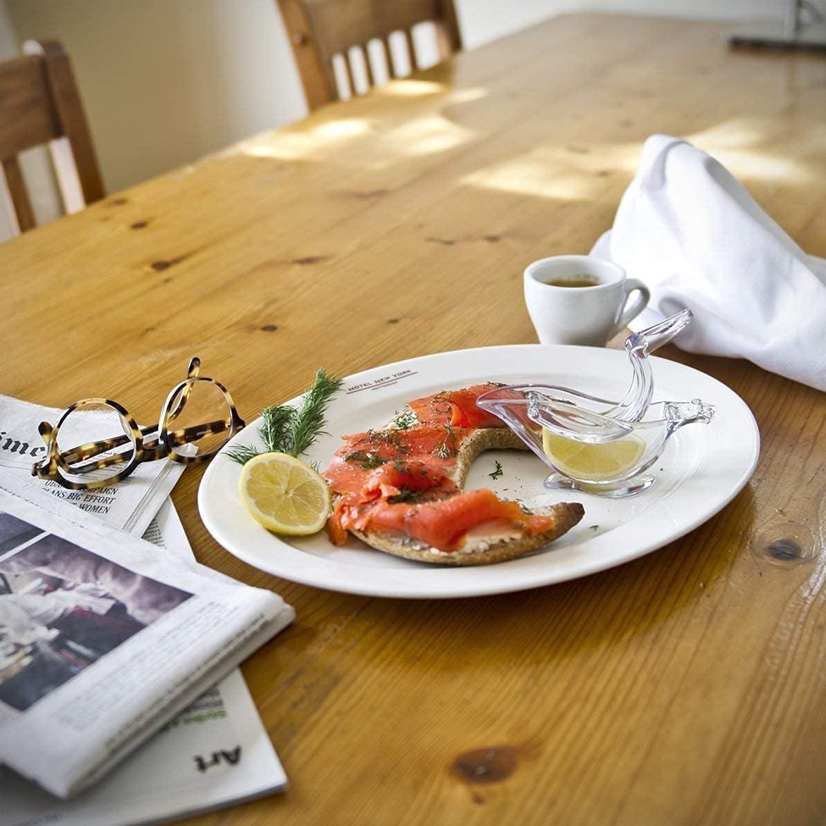 Juego de exprimidor de limón i Kito manual acero inoxidable