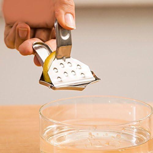 Exprimidor Manual de Cítricos TIYOORTA 4 Piezas Acero Inoxidable