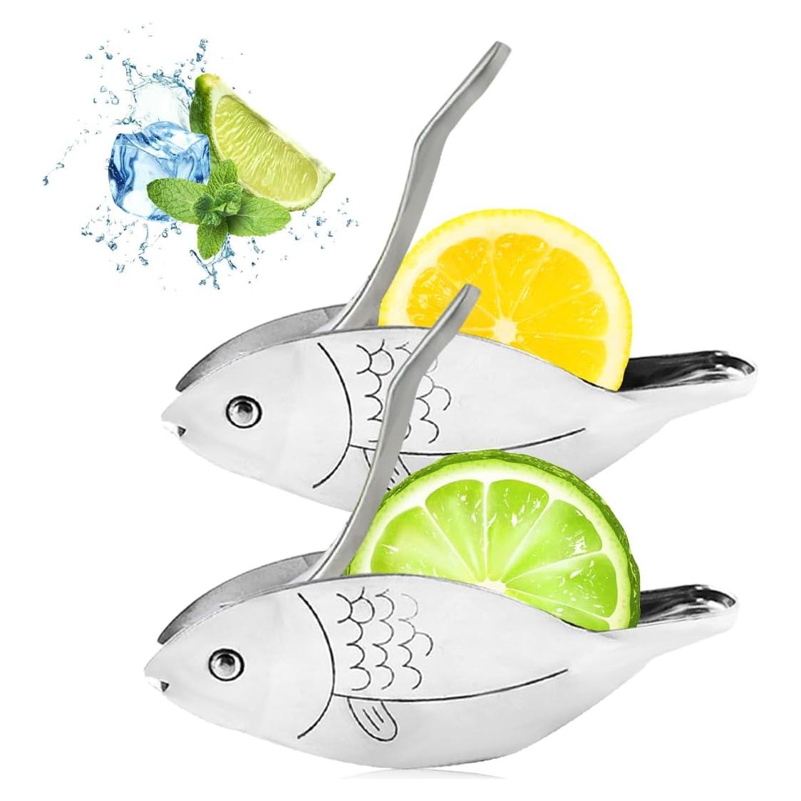 Exprimidor de Limón Manual HyzaPhix en Forma de Pez 2pcs