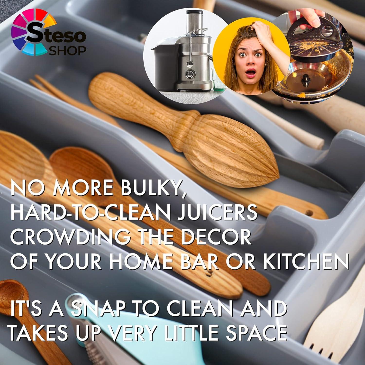 Exprimidor Manual de Cítricos StesoSHOP - Madera de Haya