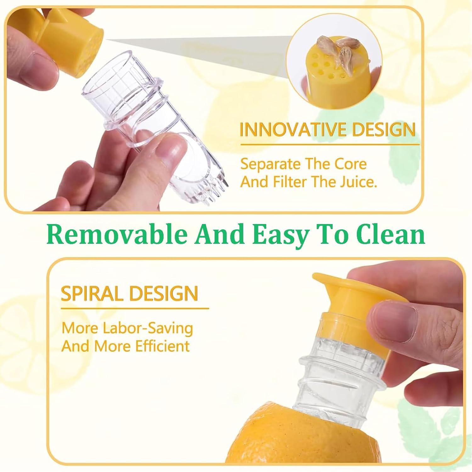 Exprimidor Manual Compacto ONRSV Mini para Limón y Lima