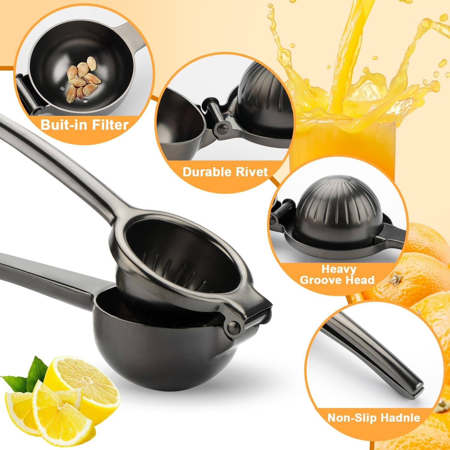 Exprimidor de Limón AGIgear KP3011 Acero Inoxidable Gris