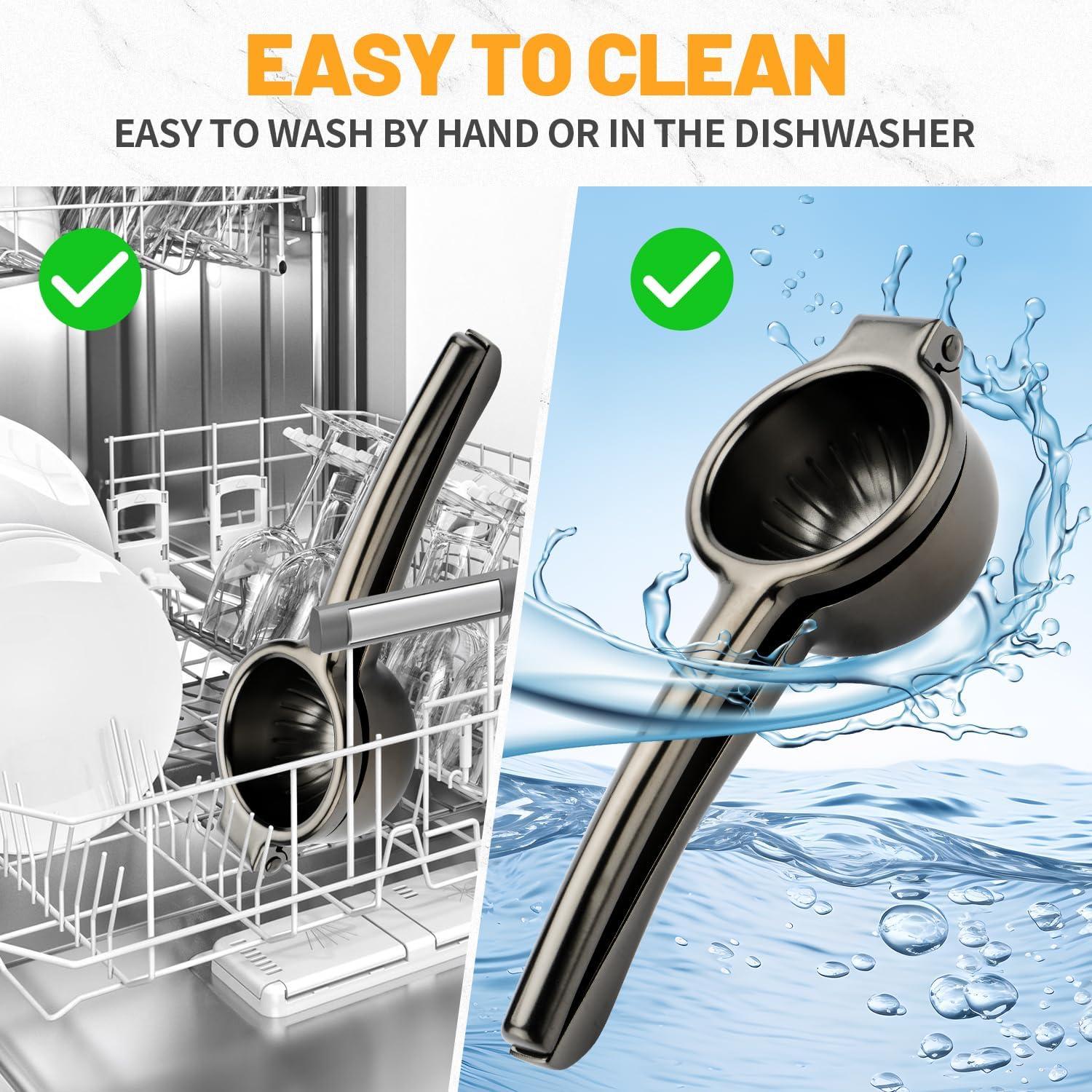 Exprimidor de Limón AGIgear KP3011 Acero Inoxidable Gris