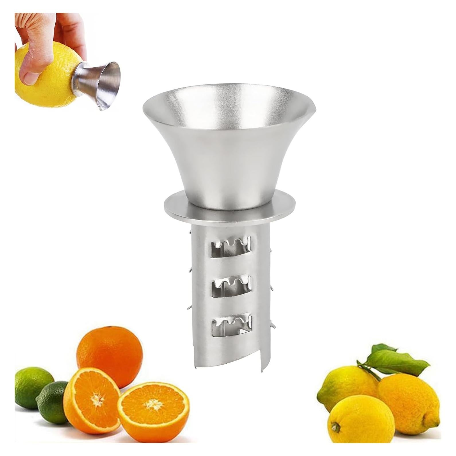Exprimidor Manual de Limón KAYCROWN Acero Inoxidable 18/8